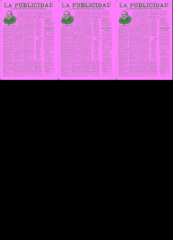 'La publicidad  : diario de avisos noticias y telegramas. Eco fiel de la opinión y verdadero defensor de los intereses morales y materiales de Granada y su provincia' - Año XV Número 3927  - 1897 Marzo 28