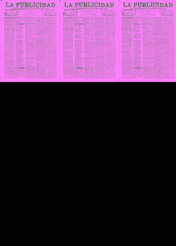 'La publicidad  : diario de avisos noticias y telegramas. Eco fiel de la opinión y verdadero defensor de los intereses morales y materiales de Granada y su provincia' - Año XV Número 3922  - 1897 Abril 23