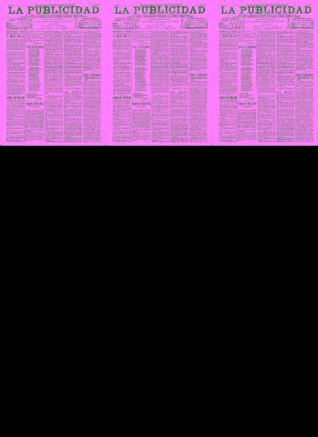 'La publicidad  : diario de avisos noticias y telegramas. Eco fiel de la opinión y verdadero defensor de los intereses morales y materiales de Granada y su provincia' - Año XV Número 3997  - 1897 Julio 07