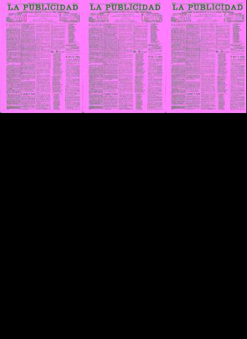 'La publicidad  : diario de avisos noticias y telegramas. Eco fiel de la opinión y verdadero defensor de los intereses morales y materiales de Granada y su provincia' - Año XV Número 4008  - 1897 Julio 18