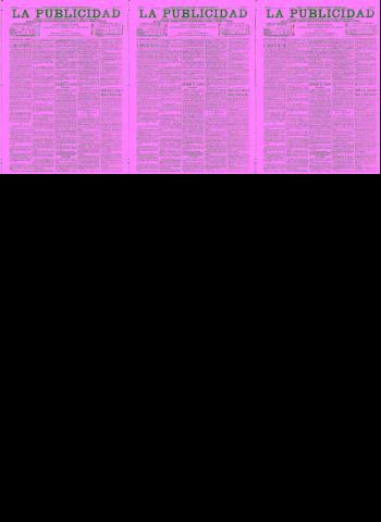 'La publicidad  : diario de avisos noticias y telegramas. Eco fiel de la opinión y verdadero defensor de los intereses morales y materiales de Granada y su provincia' - Año XV Número 4034  - 1897 Agosto 13