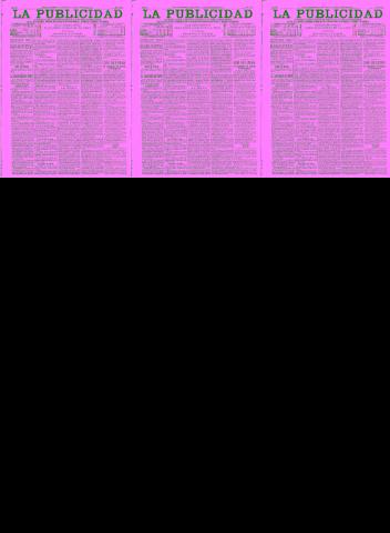 'La publicidad  : diario de avisos noticias y telegramas. Eco fiel de la opinión y verdadero defensor de los intereses morales y materiales de Granada y su provincia' - Año XV Número 4061  - 1897 Septiembre 09