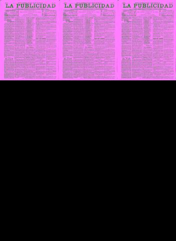 'La publicidad  : diario de avisos noticias y telegramas. Eco fiel de la opinión y verdadero defensor de los intereses morales y materiales de Granada y su provincia' - Año XV Número 4067  - 1897 Septiembre 15