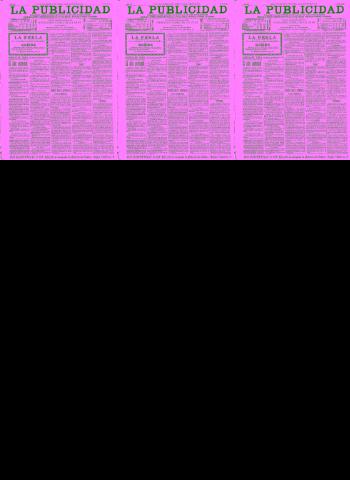 'La publicidad  : diario de avisos noticias y telegramas. Eco fiel de la opinión y verdadero defensor de los intereses morales y materiales de Granada y su provincia' - Año XV Número 4104  - 1897 Octubre 22