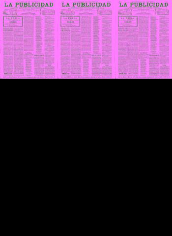 'La publicidad  : diario de avisos noticias y telegramas. Eco fiel de la opinión y verdadero defensor de los intereses morales y materiales de Granada y su provincia' - Año XV Número 4106  - 1897 Octubre 24