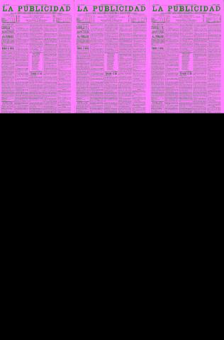 'La publicidad  : diario de avisos noticias y telegramas. Eco fiel de la opinión y verdadero defensor de los intereses morales y materiales de Granada y su provincia' - Año XVI Número 4484  - 1898 Noviembre 08