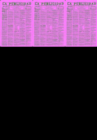 'La publicidad  : diario de avisos noticias y telegramas. Eco fiel de la opinión y verdadero defensor de los intereses morales y materiales de Granada y su provincia' - Año XVII Número 4575  - 1899 Febrero 08