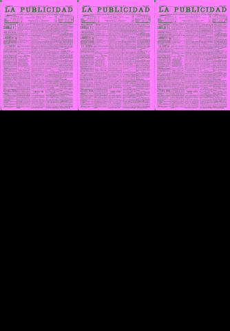 'La publicidad  : diario de avisos noticias y telegramas. Eco fiel de la opinión y verdadero defensor de los intereses morales y materiales de Granada y su provincia' - Año XVII Número 4576  - 1899 Febrero 09