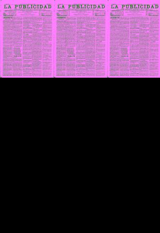 'La publicidad  : diario de avisos noticias y telegramas. Eco fiel de la opinión y verdadero defensor de los intereses morales y materiales de Granada y su provincia' - Año XVII Número 4579  - 1899 Febrero 12