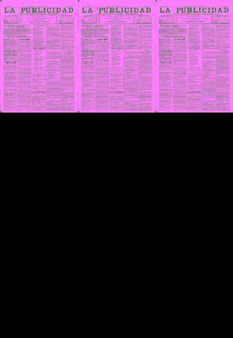 'La publicidad  : diario de avisos noticias y telegramas. Eco fiel de la opinión y verdadero defensor de los intereses morales y materiales de Granada y su provincia' - Año XVII Número 4613  - 1899 Marzo 18