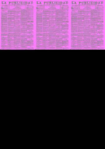 'La publicidad  : diario de avisos noticias y telegramas. Eco fiel de la opinión y verdadero defensor de los intereses morales y materiales de Granada y su provincia' - Año XX Número 4899  - 1900 Enero 02