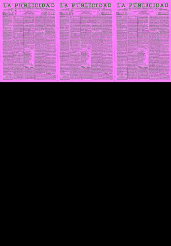 'La publicidad  : diario de avisos noticias y telegramas. Eco fiel de la opinión y verdadero defensor de los intereses morales y materiales de Granada y su provincia' - Año XX Número 4907  - 1900 Enero 10