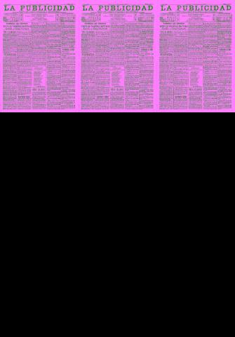 'La publicidad  : diario de avisos noticias y telegramas. Eco fiel de la opinión y verdadero defensor de los intereses morales y materiales de Granada y su provincia' - Año XX Número 4908  - 1900 Enero 11