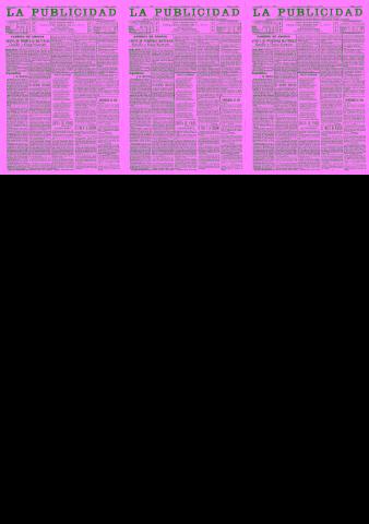 'La publicidad  : diario de avisos noticias y telegramas. Eco fiel de la opinión y verdadero defensor de los intereses morales y materiales de Granada y su provincia' - Año XX Número 4913  - 1900 Enero 16
