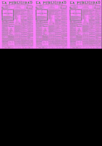 'La publicidad  : diario de avisos noticias y telegramas. Eco fiel de la opinión y verdadero defensor de los intereses morales y materiales de Granada y su provincia' - Año XX Número 4928  - 1900 Febrero 01