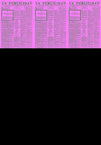 'La publicidad  : diario de avisos noticias y telegramas. Eco fiel de la opinión y verdadero defensor de los intereses morales y materiales de Granada y su provincia' - Año XX Número 4929  - 1900 Febrero 02