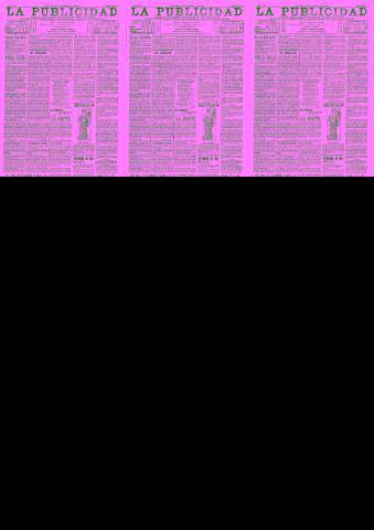 'La publicidad  : diario de avisos noticias y telegramas. Eco fiel de la opinión y verdadero defensor de los intereses morales y materiales de Granada y su provincia' - Año XX Número 4941  - 1900 Febrero 16