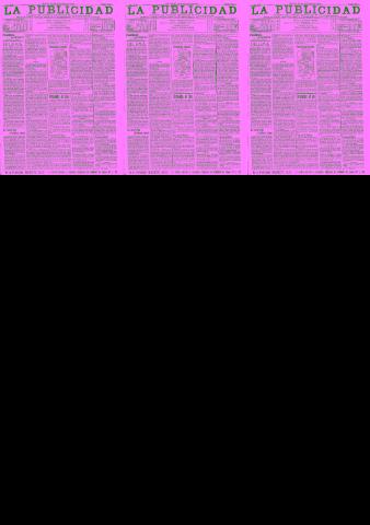 'La publicidad  : diario de avisos noticias y telegramas. Eco fiel de la opinión y verdadero defensor de los intereses morales y materiales de Granada y su provincia' - Año XX Número 4944  - 1900 Febrero 20