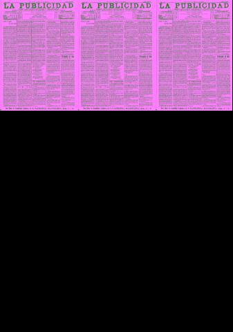 'La publicidad  : diario de avisos noticias y telegramas. Eco fiel de la opinión y verdadero defensor de los intereses morales y materiales de Granada y su provincia' - Año XX Número 4952  - 1900 Marzo 01