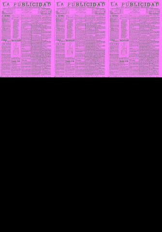 'La publicidad  : diario de avisos noticias y telegramas. Eco fiel de la opinión y verdadero defensor de los intereses morales y materiales de Granada y su provincia' - Año XX Número 4962  - 1900 Marzo 13