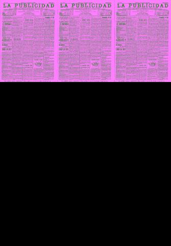 'La publicidad  : diario de avisos noticias y telegramas. Eco fiel de la opinión y verdadero defensor de los intereses morales y materiales de Granada y su provincia' - Año XX Número 4966  - 1900 Marzo 17
