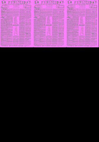 'La publicidad  : diario de avisos noticias y telegramas. Eco fiel de la opinión y verdadero defensor de los intereses morales y materiales de Granada y su provincia' - Año XX Número 4971  - 1900 Marzo 23