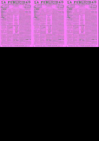 'La publicidad  : diario de avisos noticias y telegramas. Eco fiel de la opinión y verdadero defensor de los intereses morales y materiales de Granada y su provincia' - Año XX Número 4979  - 1900 Abril 01