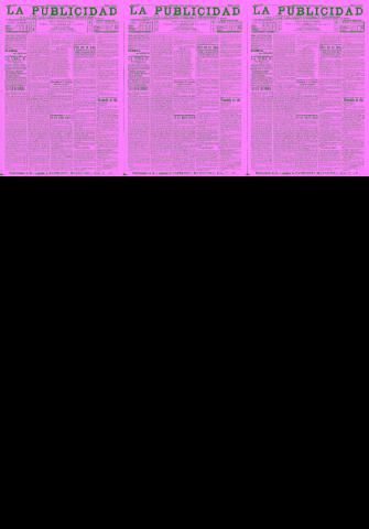 'La publicidad  : diario de avisos noticias y telegramas. Eco fiel de la opinión y verdadero defensor de los intereses morales y materiales de Granada y su provincia' - Año XX Número 4985  - 1900 Abril 08
