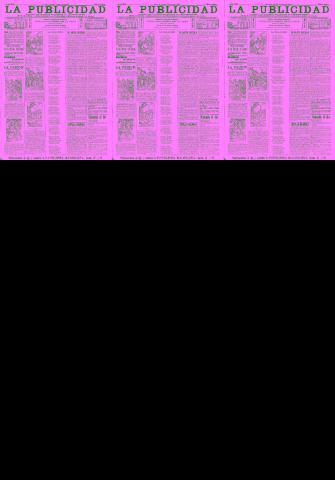 'La publicidad  : diario de avisos noticias y telegramas. Eco fiel de la opinión y verdadero defensor de los intereses morales y materiales de Granada y su provincia' - Año XX Número 4988  - 1900 Abril 12