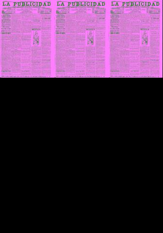 'La publicidad  : diario de avisos noticias y telegramas. Eco fiel de la opinión y verdadero defensor de los intereses morales y materiales de Granada y su provincia' - Año XX Número 4989  - 1900 Abril 14