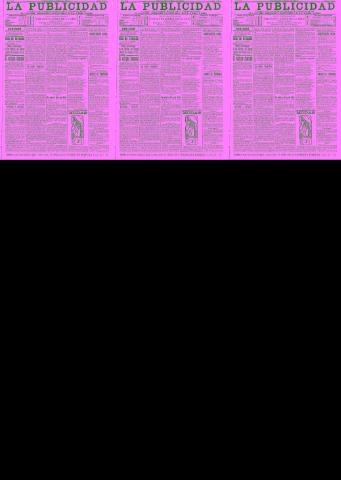 'La publicidad  : diario de avisos noticias y telegramas. Eco fiel de la opinión y verdadero defensor de los intereses morales y materiales de Granada y su provincia' - Año XX Número 5021  - 1900 Mayo 25