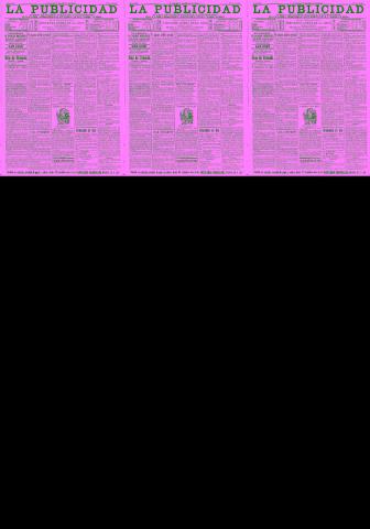 'La publicidad  : diario de avisos noticias y telegramas. Eco fiel de la opinión y verdadero defensor de los intereses morales y materiales de Granada y su provincia' - Año XX Número 5029  - 1900 Junio 03