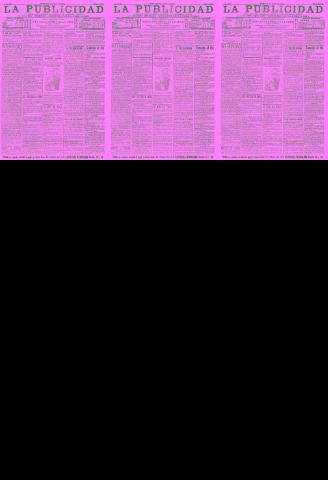 'La publicidad  : diario de avisos noticias y telegramas. Eco fiel de la opinión y verdadero defensor de los intereses morales y materiales de Granada y su provincia' - Año XX Número 5053  - 1900 Julio 03