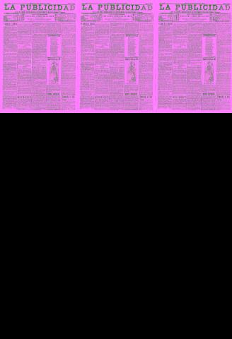 'La publicidad  : diario de avisos noticias y telegramas. Eco fiel de la opinión y verdadero defensor de los intereses morales y materiales de Granada y su provincia' - Año XX Número 5089  - 1900 Agosto 14
