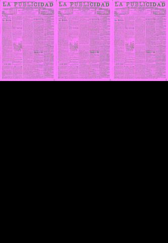 'La publicidad  : diario de avisos noticias y telegramas. Eco fiel de la opinión y verdadero defensor de los intereses morales y materiales de Granada y su provincia' - Año XX Número 5101  - 1900 Agosto 28