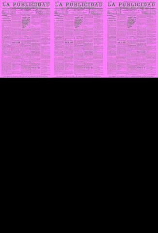 'La publicidad  : diario de avisos noticias y telegramas. Eco fiel de la opinión y verdadero defensor de los intereses morales y materiales de Granada y su provincia' - Año XX Número 5130  - 1900 Septiembre 09