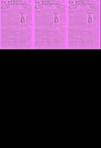 'La publicidad  : diario de avisos noticias y telegramas. Eco fiel de la opinión y verdadero defensor de los intereses morales y materiales de Granada y su provincia' - Año XX Número 5138  - 1900 Septiembre 19