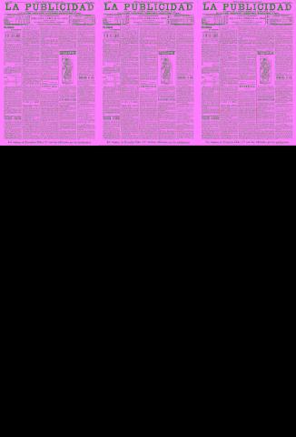 'La publicidad  : diario de avisos noticias y telegramas. Eco fiel de la opinión y verdadero defensor de los intereses morales y materiales de Granada y su provincia' - Año XX Número 5141  - 1900 Septiembre 22