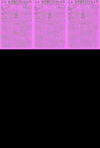 'La publicidad  : diario de avisos noticias y telegramas. Eco fiel de la opinión y verdadero defensor de los intereses morales y materiales de Granada y su provincia' - Año XX Número 5165  - 1900 Octubre 20