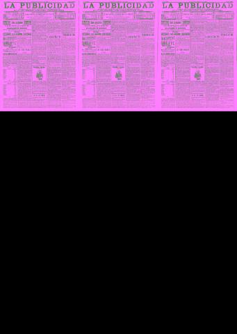 'La publicidad  : diario de avisos noticias y telegramas. Eco fiel de la opinión y verdadero defensor de los intereses morales y materiales de Granada y su provincia' - Año XXI Número 5229  - 1901 Enero 03