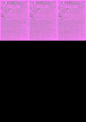 'La publicidad  : diario de avisos noticias y telegramas. Eco fiel de la opinión y verdadero defensor de los intereses morales y materiales de Granada y su provincia' - Año XXI Número 5232  - 1901 Enero 06