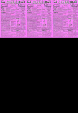 'La publicidad  : diario de avisos noticias y telegramas. Eco fiel de la opinión y verdadero defensor de los intereses morales y materiales de Granada y su provincia' - Año XXI Número 5272  - 1901 Febrero 22