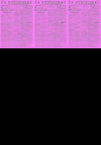 'La publicidad  : diario de avisos noticias y telegramas. Eco fiel de la opinión y verdadero defensor de los intereses morales y materiales de Granada y su provincia' - Año XXI Número 5290  - 1901 Marzo 15