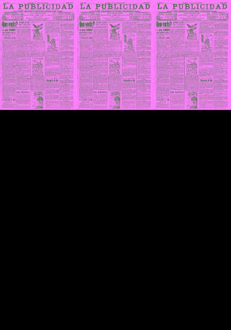 'La publicidad  : diario de avisos noticias y telegramas. Eco fiel de la opinión y verdadero defensor de los intereses morales y materiales de Granada y su provincia' - Año XXI Número 5317  - 1901 Abril 14
