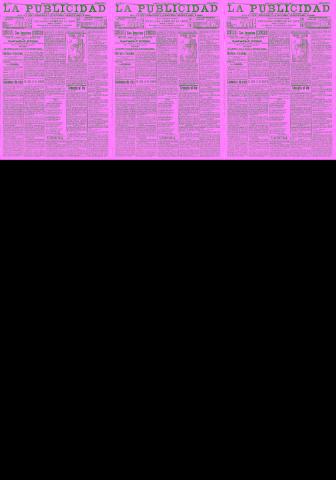 'La publicidad  : diario de avisos noticias y telegramas. Eco fiel de la opinión y verdadero defensor de los intereses morales y materiales de Granada y su provincia' - Año XXI Número 5339  - 1901 Mayo 11