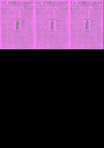 'La publicidad  : diario de avisos noticias y telegramas. Eco fiel de la opinión y verdadero defensor de los intereses morales y materiales de Granada y su provincia' - Año XXI Número 5340  - 1901 Mayo 21