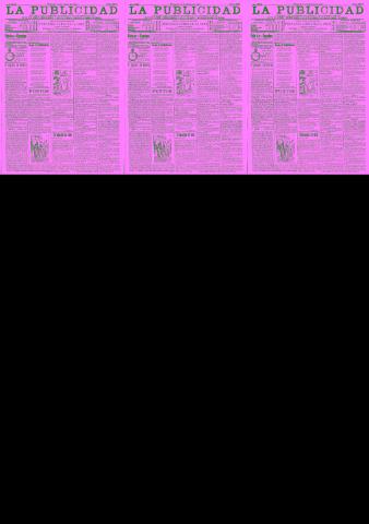 'La publicidad  : diario de avisos noticias y telegramas. Eco fiel de la opinión y verdadero defensor de los intereses morales y materiales de Granada y su provincia' - Año XXI Número 5361  - 1901 Junio 14