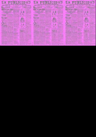 'La publicidad  : diario de avisos noticias y telegramas. Eco fiel de la opinión y verdadero defensor de los intereses morales y materiales de Granada y su provincia' - Año XXI Número 5362  - 1901 Junio 15