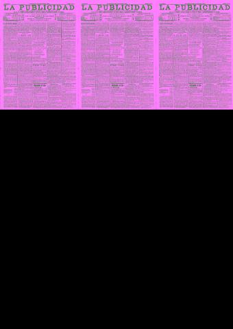 'La publicidad  : diario de avisos noticias y telegramas. Eco fiel de la opinión y verdadero defensor de los intereses morales y materiales de Granada y su provincia' - Año XXI Número 5405  - 1901 Agosto 04