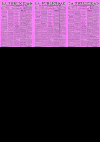 'La publicidad  : diario de avisos noticias y telegramas. Eco fiel de la opinión y verdadero defensor de los intereses morales y materiales de Granada y su provincia' - Año XXI Número 5458  - 1901 Octubre 05
